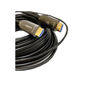 HDMI 2.1 патчкорд 10м з передачею сигналу 8K UHD 48 Gbps по оптичному кабелю (AOC)